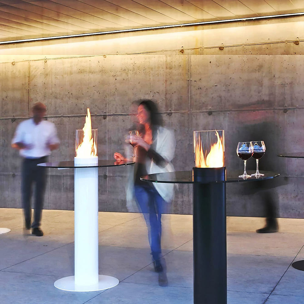 Viadurini Dean Table outdoor bioethanol fire table